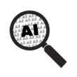 Spotting the Bot's magnifying glass logo.
