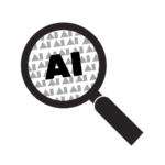 Spotting the Bot's magnifying glass logo.